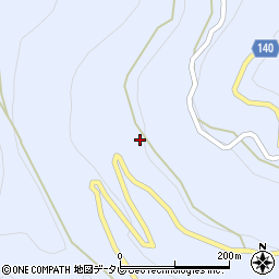 徳島県三好市井川町井内西2460周辺の地図