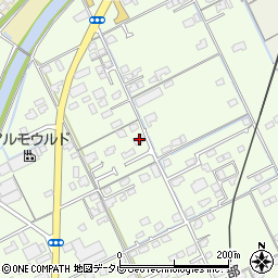 山口県宇部市中野開作267周辺の地図