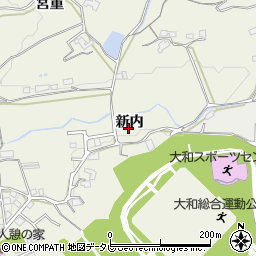 山口県光市岩田新内周辺の地図