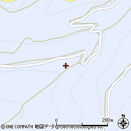 徳島県三好市井川町井内西1588周辺の地図