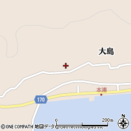 山口県周南市大島937周辺の地図