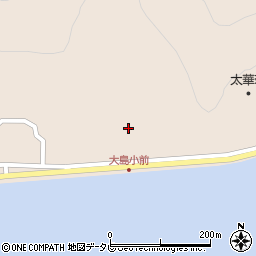 山口県周南市大島637周辺の地図