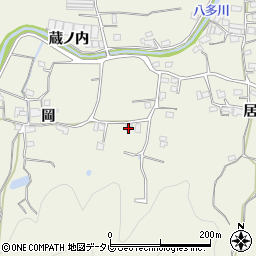 徳島県徳島市八多町岡80周辺の地図