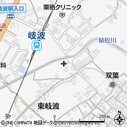 山口県宇部市東岐波1044-8周辺の地図