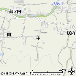 徳島県徳島市八多町岡83周辺の地図
