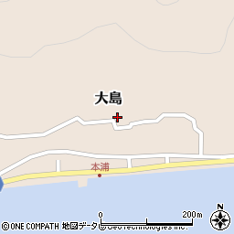 山口県周南市大島786周辺の地図