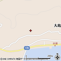 山口県周南市大島920周辺の地図