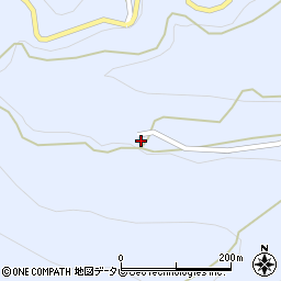 徳島県三好市井川町井内西1650周辺の地図