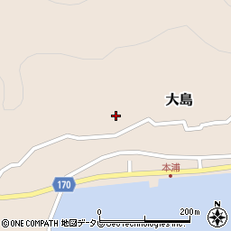 山口県周南市大島939周辺の地図