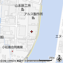 小松島合同青果株式会社周辺の地図