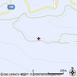 徳島県三好市井川町井内西1729周辺の地図