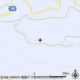 徳島県三好市井川町井内西1713周辺の地図