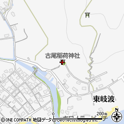 古尾稲荷神社周辺の地図