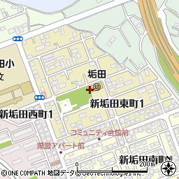 山口県下関市新垢田東町周辺の地図