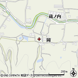 徳島県徳島市八多町岡17周辺の地図