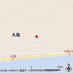 山口県周南市大島747周辺の地図