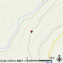 徳島県吉野川市美郷奥分1周辺の地図