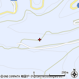 徳島県三好市井川町井内西1671周辺の地図