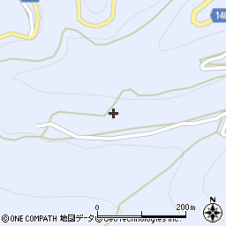 徳島県三好市井川町井内西1602周辺の地図