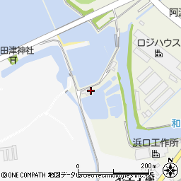 徳島県小松島市和田島町松田新田164-11周辺の地図