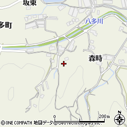 徳島県徳島市八多町森時34周辺の地図