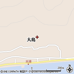 山口県周南市大島794-1周辺の地図