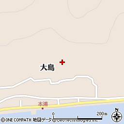 山口県周南市大島768-1周辺の地図