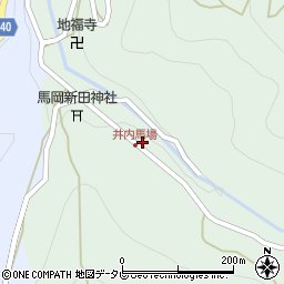 徳島県三好市井川町井内東8-3周辺の地図