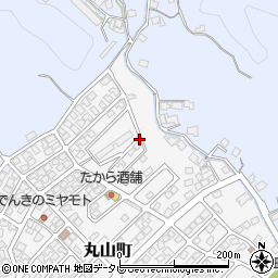 山口県光市丸山町周辺の地図