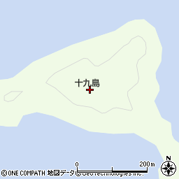 十九島周辺の地図