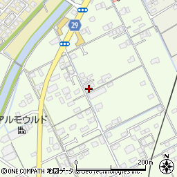 山口県宇部市中野開作193-7周辺の地図