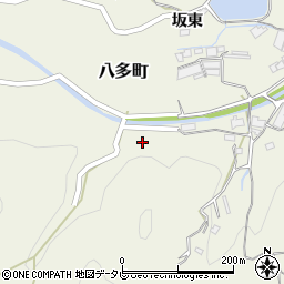 徳島県徳島市八多町森時1-1周辺の地図