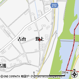 徳島県徳島市多家良町（野上）周辺の地図