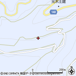 徳島県三好市井川町井内西1570周辺の地図