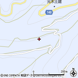 徳島県三好市井川町井内西1523周辺の地図