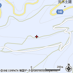 徳島県三好市井川町井内西1596-1周辺の地図
