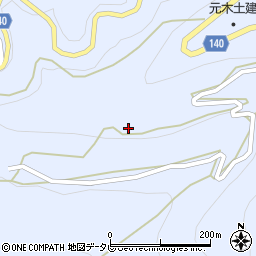 徳島県三好市井川町井内西1597-1周辺の地図