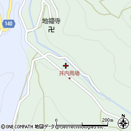 徳島県三好市井川町井内東8-10周辺の地図