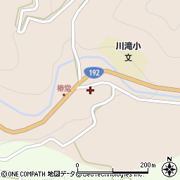愛媛県四国中央市川滝町下山1891-3周辺の地図