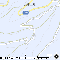 徳島県三好市井川町井内西1575周辺の地図