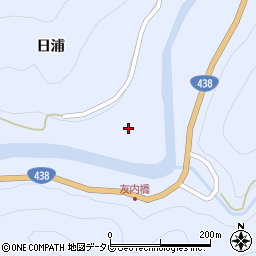 徳島県美馬郡つるぎ町貞光日浦157周辺の地図