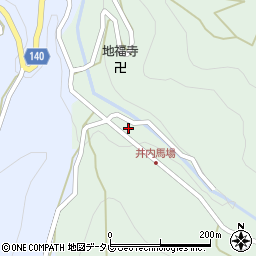 徳島県三好市井川町井内東5周辺の地図