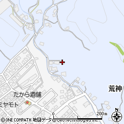 山口県光市浅江荒神周辺の地図