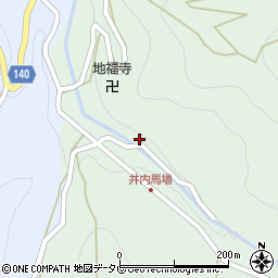 徳島県三好市井川町井内東99周辺の地図
