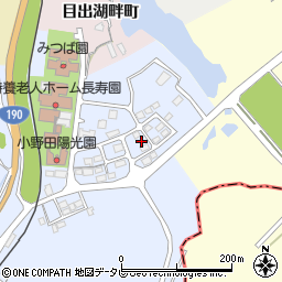 山口県山陽小野田市南中川町1320周辺の地図