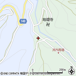 徳島県三好市井川町井内東795周辺の地図