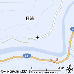 徳島県美馬郡つるぎ町貞光日浦135周辺の地図