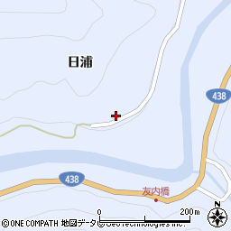 徳島県美馬郡つるぎ町貞光日浦149周辺の地図