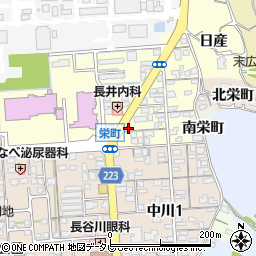 山口県山陽小野田市栄町5-13周辺の地図