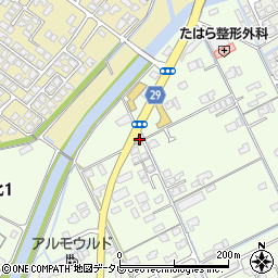 山口県宇部市中野開作239-3周辺の地図